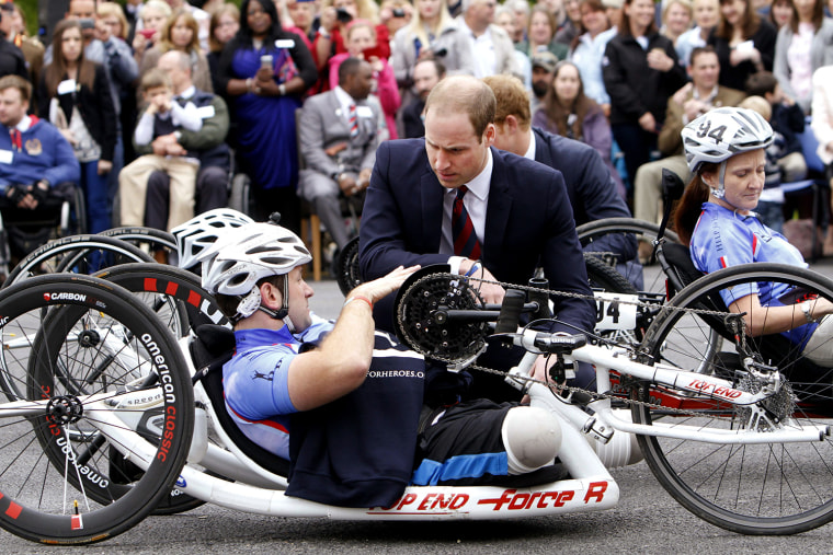 The Duke Of Cambridge And Prince Harry Visit Tedworth House